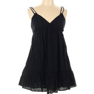 Wild Fable Black Eyelet Dress L